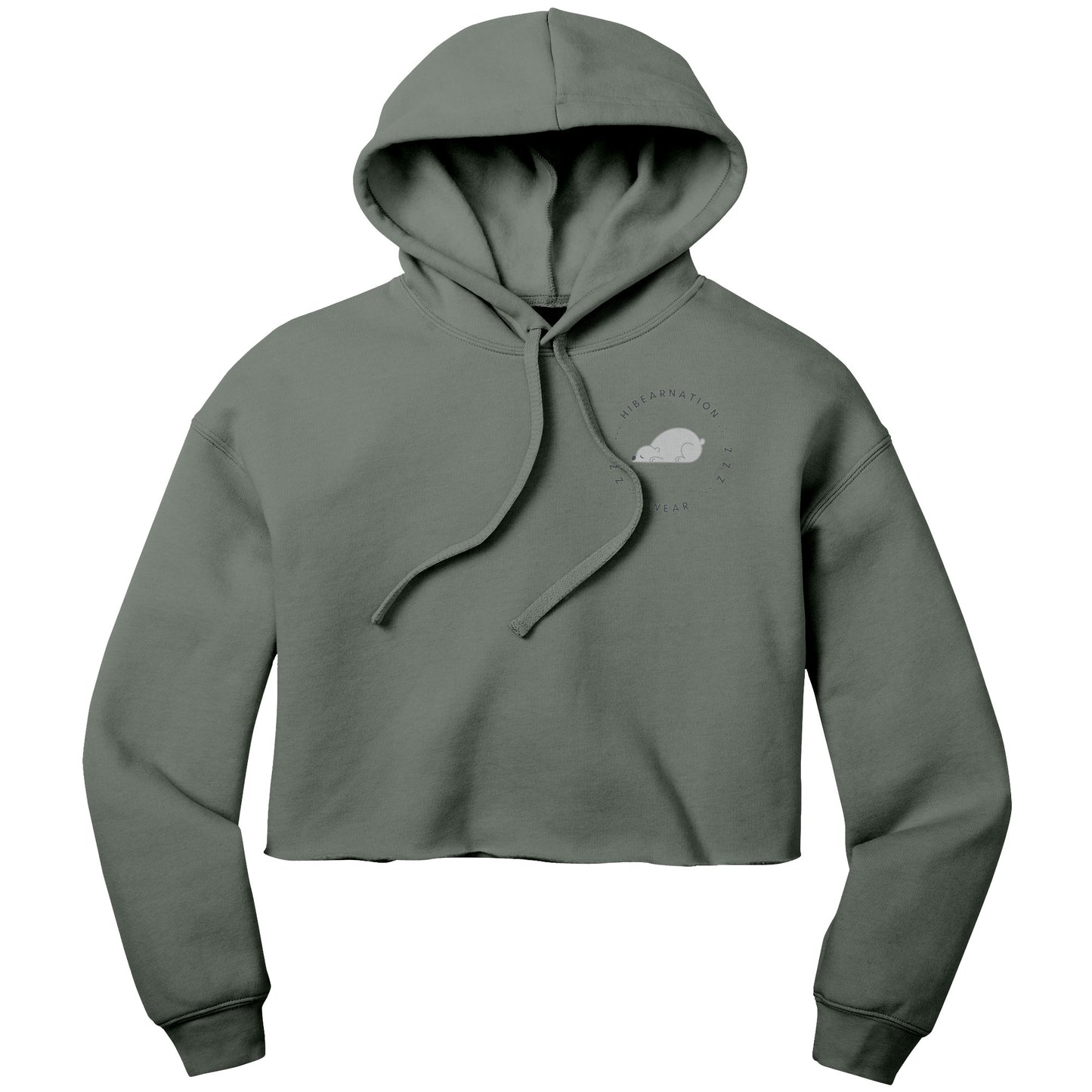 Polar Crop Fleece Dawn Hoodie