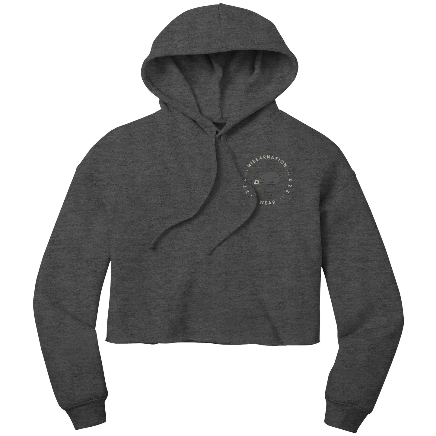 Spectacled Crop Fleece Dusk Hoodie