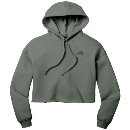 Sun Bear Crop Fleece Dawn Hoodie