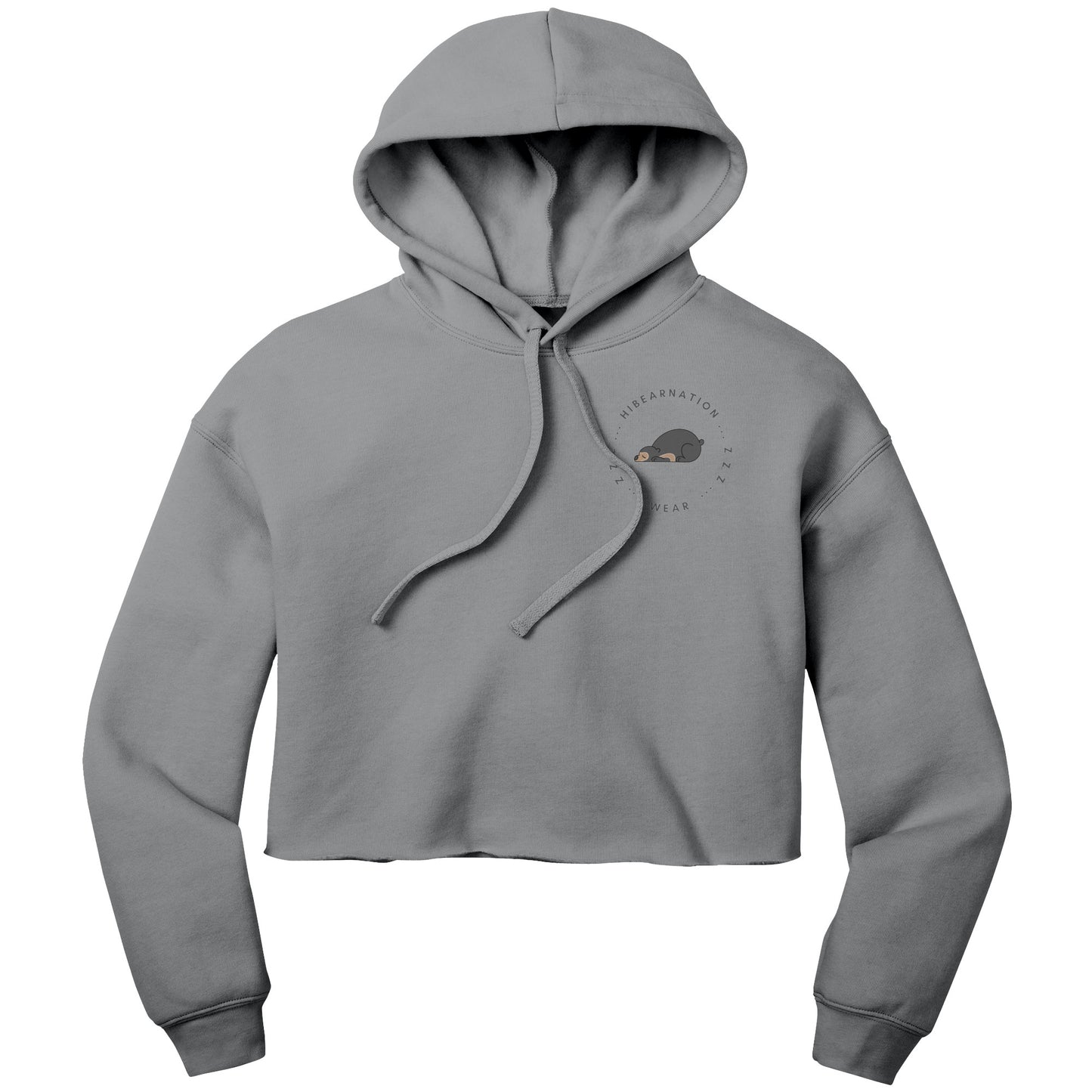 Sun Bear Crop Fleece Dawn Hoodie