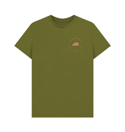 Moss Green We don't skinny dip, we chubby dunk Light Font