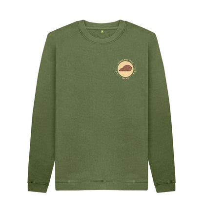 Khaki Grizzly Crew Neck Sweater LF