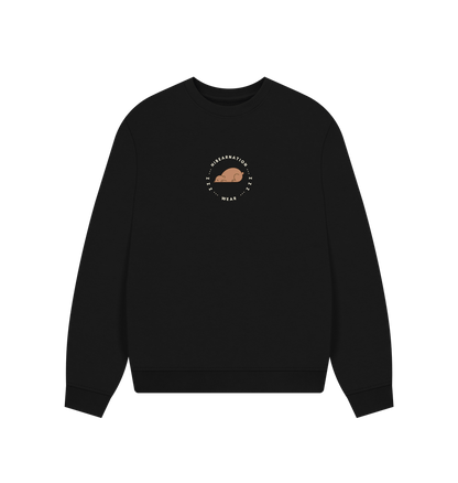 Black Hibernate cozy beneath Honeycomb skies, the Bear finds Peace as the Winter Sun flies