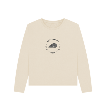 Oat Women Koala Bear Heavyweight Long Sleeve T-Shirt
