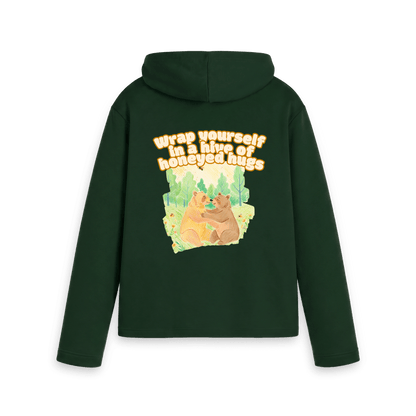 Evergreen Printed Hoody Back