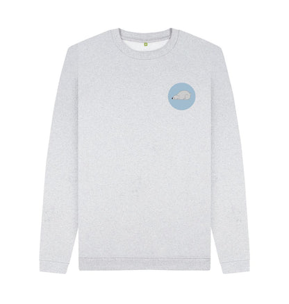 Grey Polar Bear Men's Remilled Sweater
