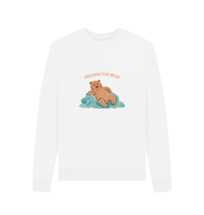 White Take a break like a Grizzly Light Font