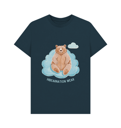 Denim Blue Skyline Slumber Blue Font