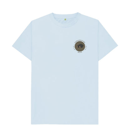Sky Blue Sun Basic T-Shirt DF