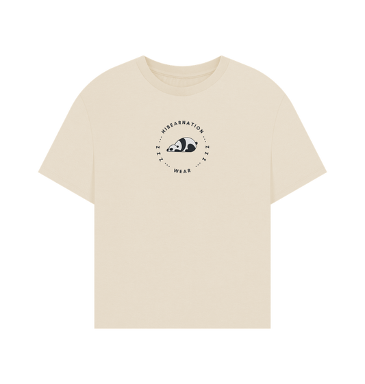 Oat Women's Oversized Panda Top