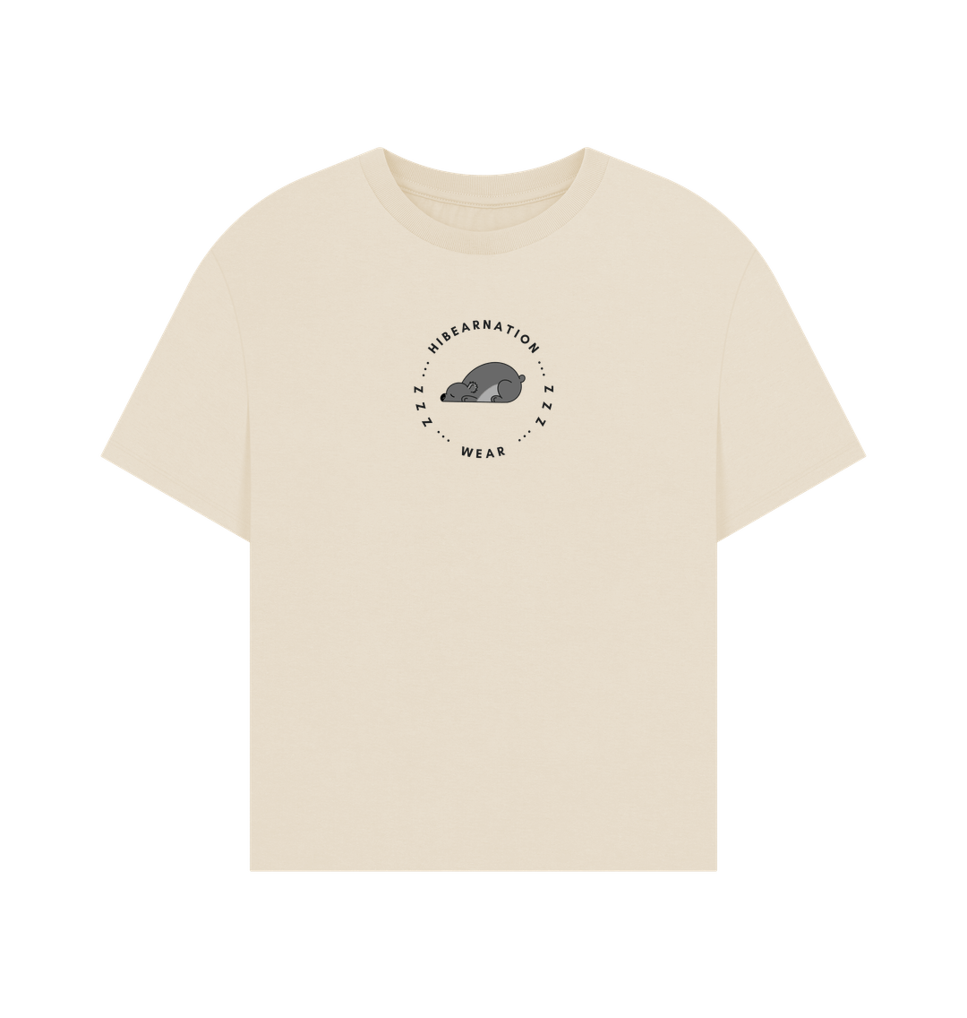 Oat Koala Bear Oversized Top Women