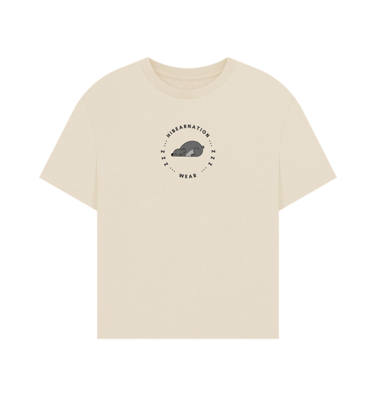 Oat Koala Bear Oversized Top Women