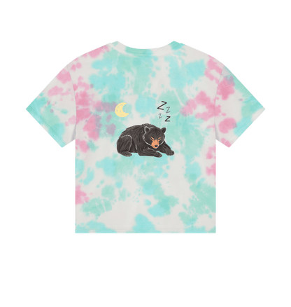 Pastel Tie Dye Printed T-shirt Back