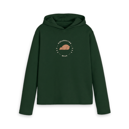 Evergreen Printed Hoody Front