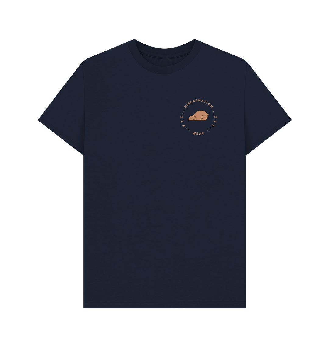 Navy Blue I'll bear the weight of protecting you light font