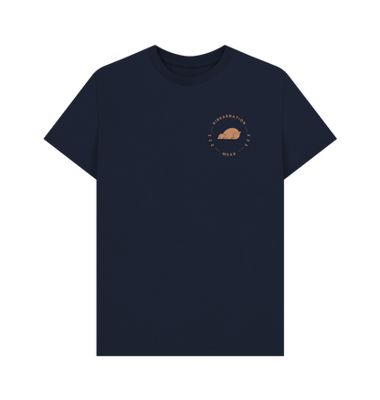 Navy Blue I'll bear the weight of protecting you light font