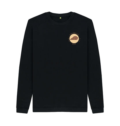 Black Grizzly Crew Neck Sweater MF