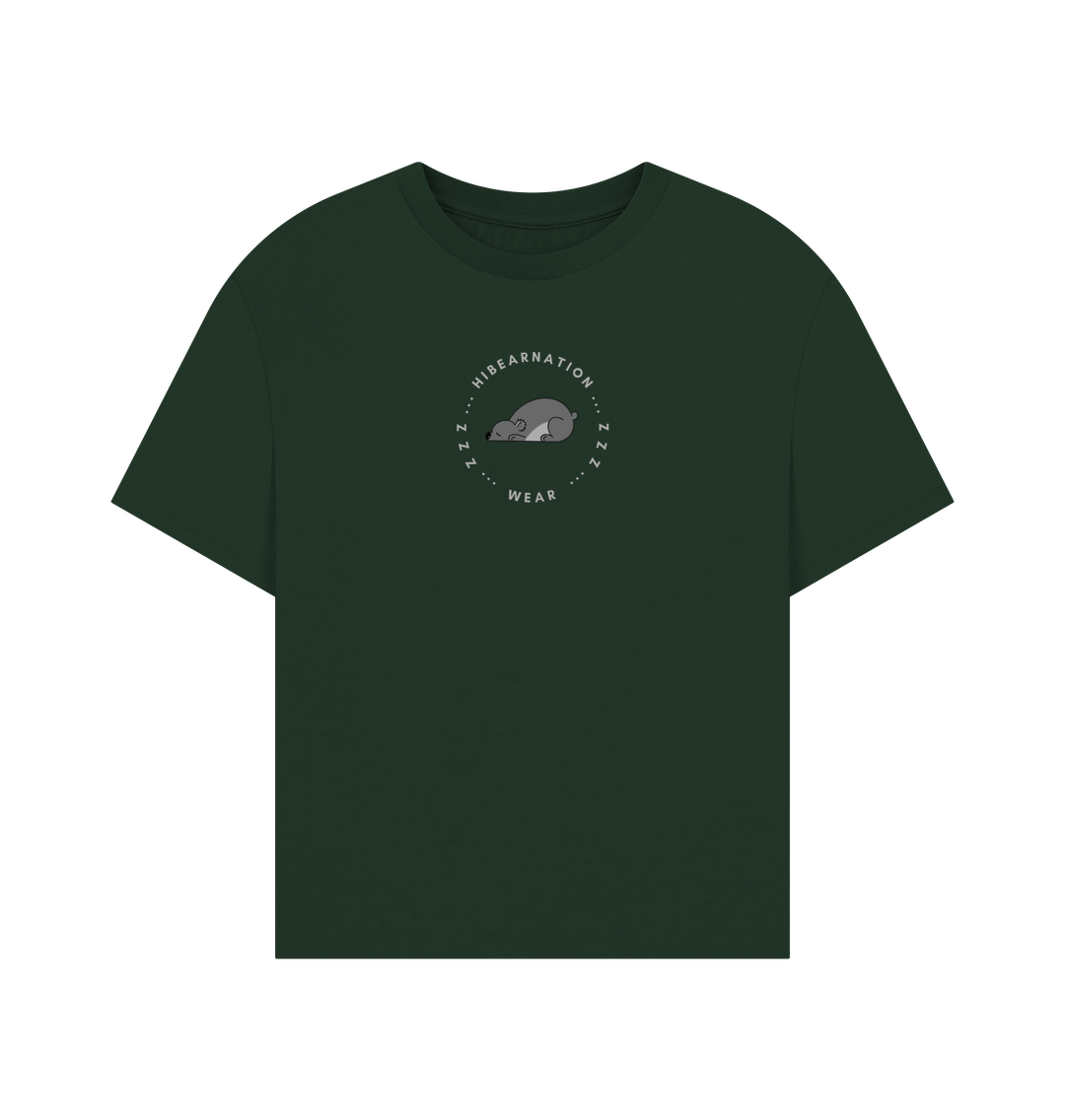 Evergreen Koala Oversized Top Women shirt