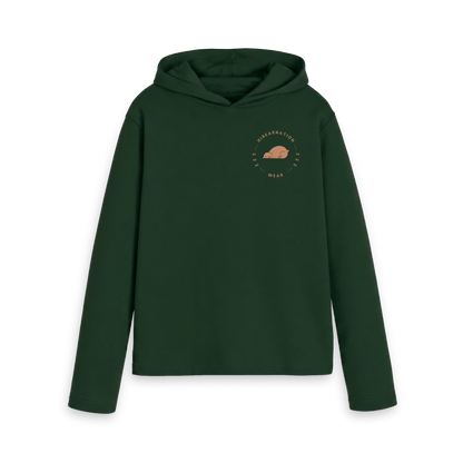Evergreen Printed Hoody Front