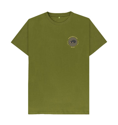 Moss Green Sun Basic T-Shirt LS