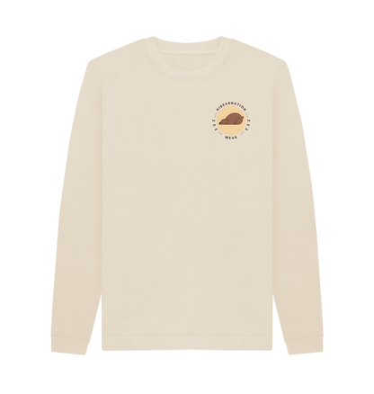 Oat Printed Sweater Front