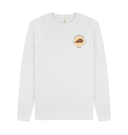White Grizzly Crew Neck Sweater DF