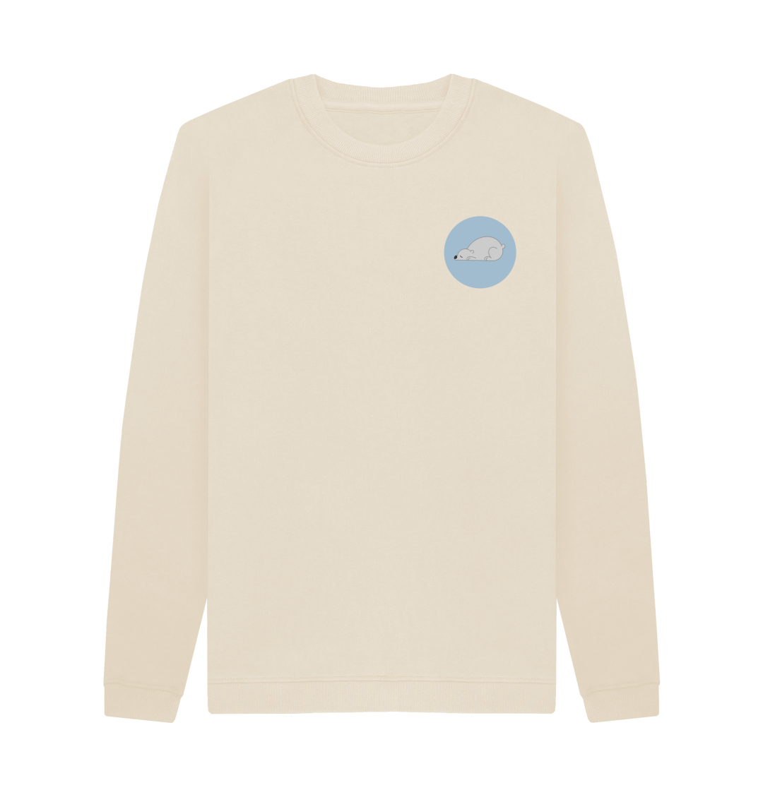 Oat Printed Sweater Front