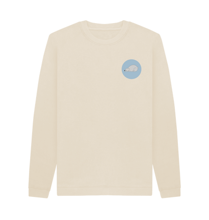 Oat Printed Sweater Front