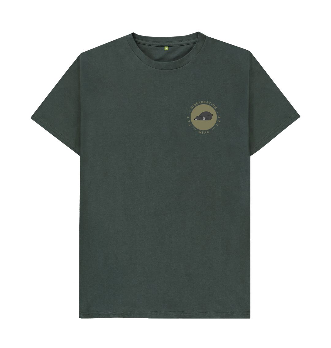 Dark Grey Sloth Basic T-Shirt MF