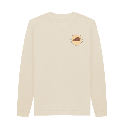 Oat Printed Sweater Front
