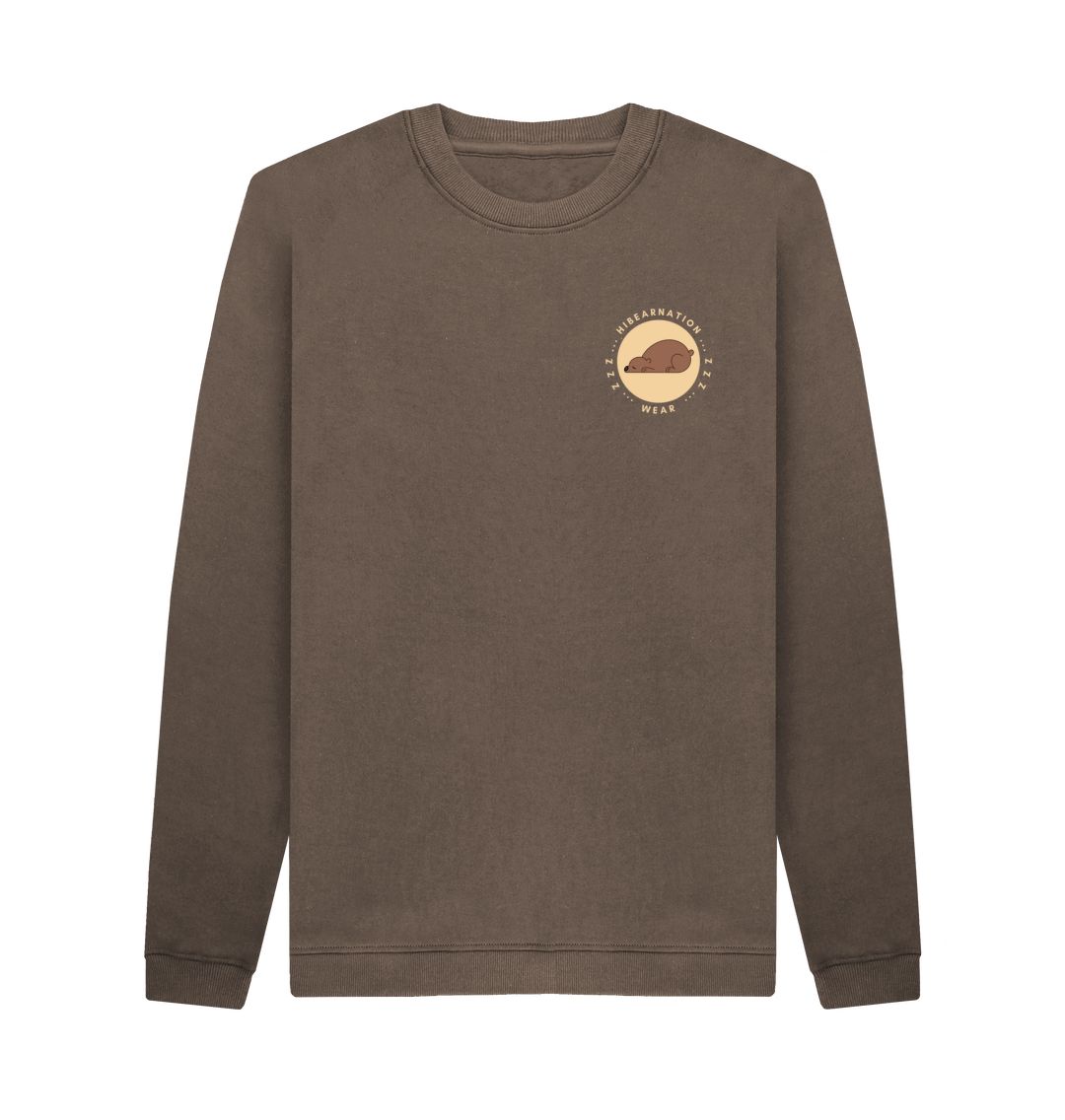 Chocolate Grizzly Crew Neck Sweater LF