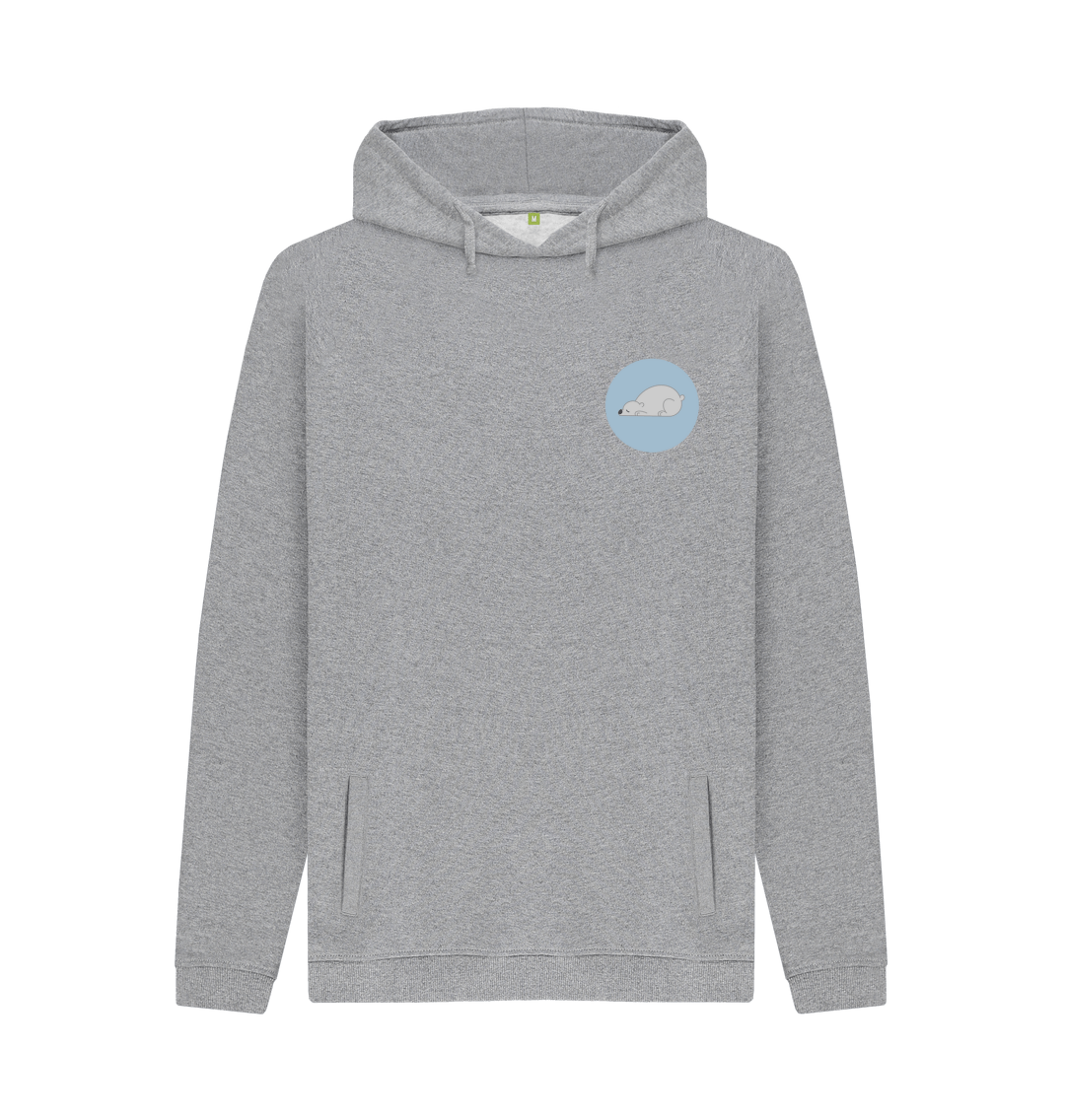 Light Heather Printed Hoody Front