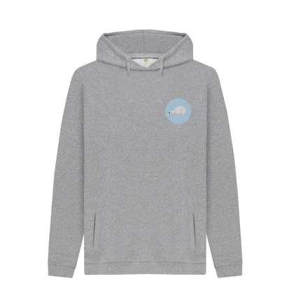 Light Heather Printed Hoody Front