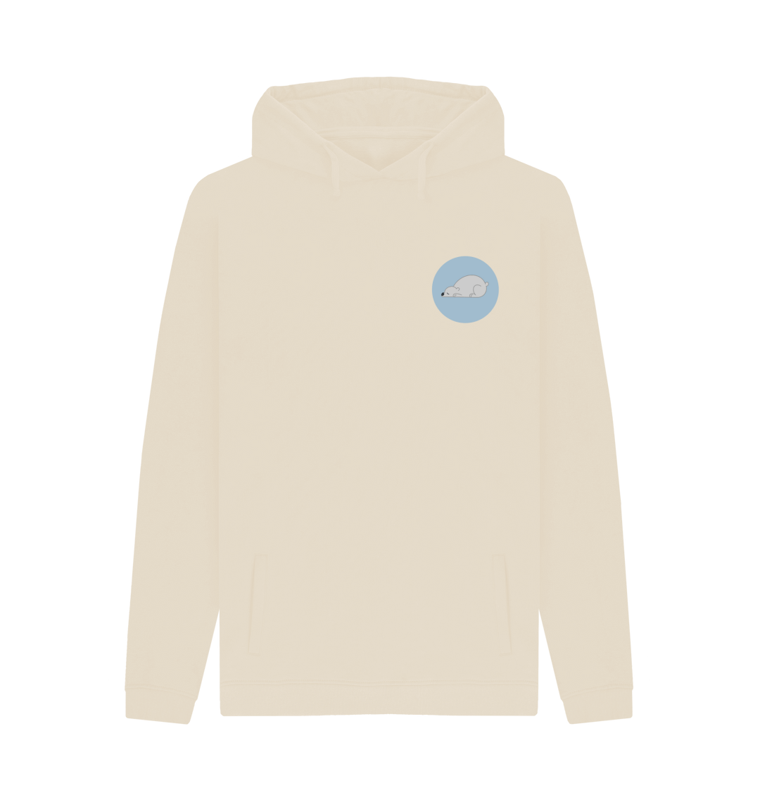 Oat Printed Hoody Front