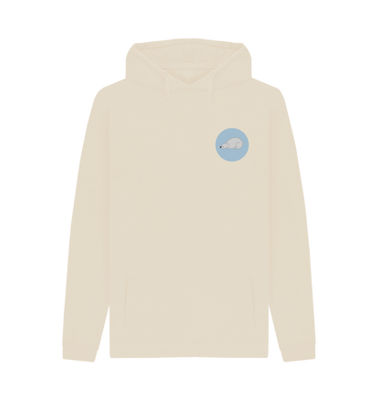 Oat Printed Hoody Front