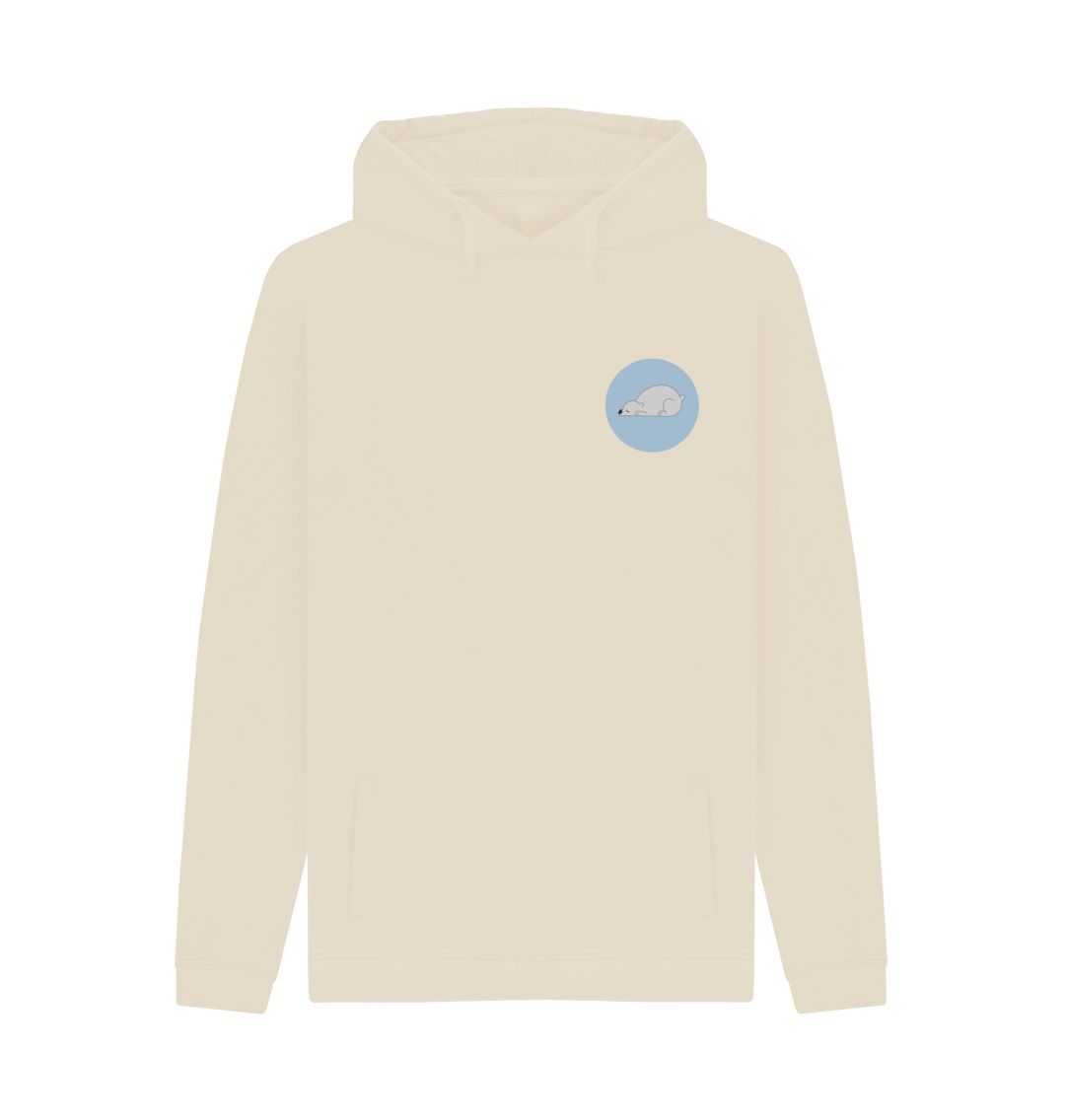 Oat Polar Bear hoodie 001