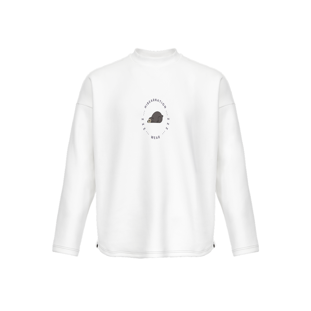 Men's Crewneck Sweatshirt-Techno Scuba Knit
