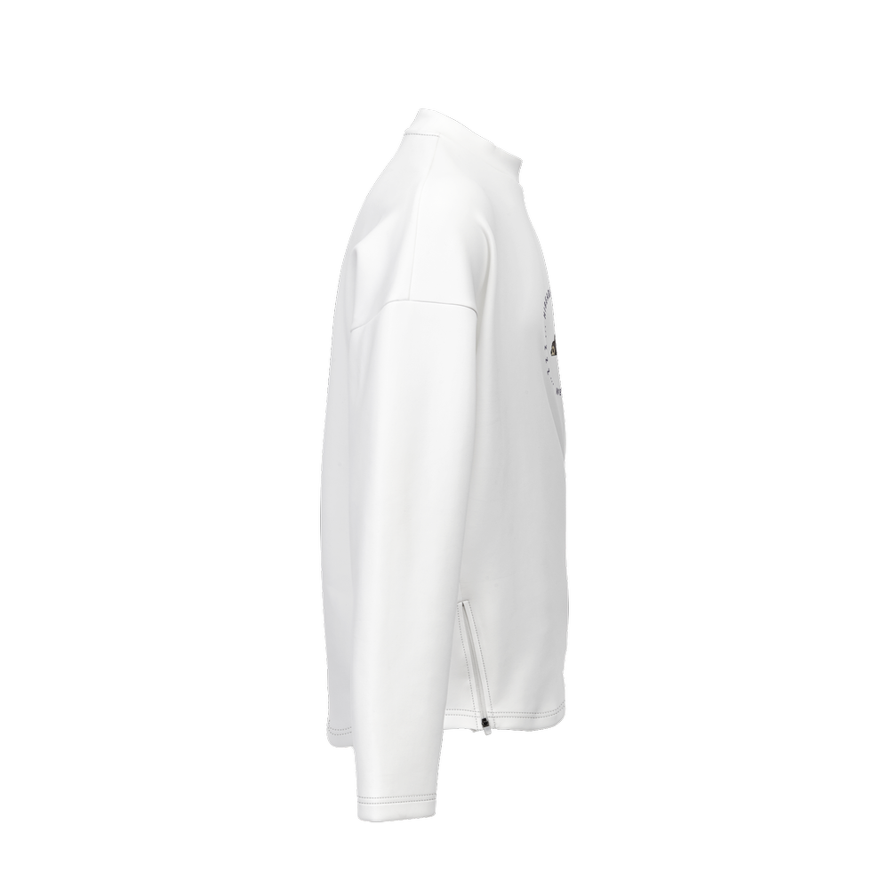 Men's Crewneck Sweatshirt-Techno Scuba Knit