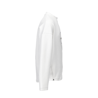 Men's Crewneck Sweatshirt-Techno Scuba Knit
