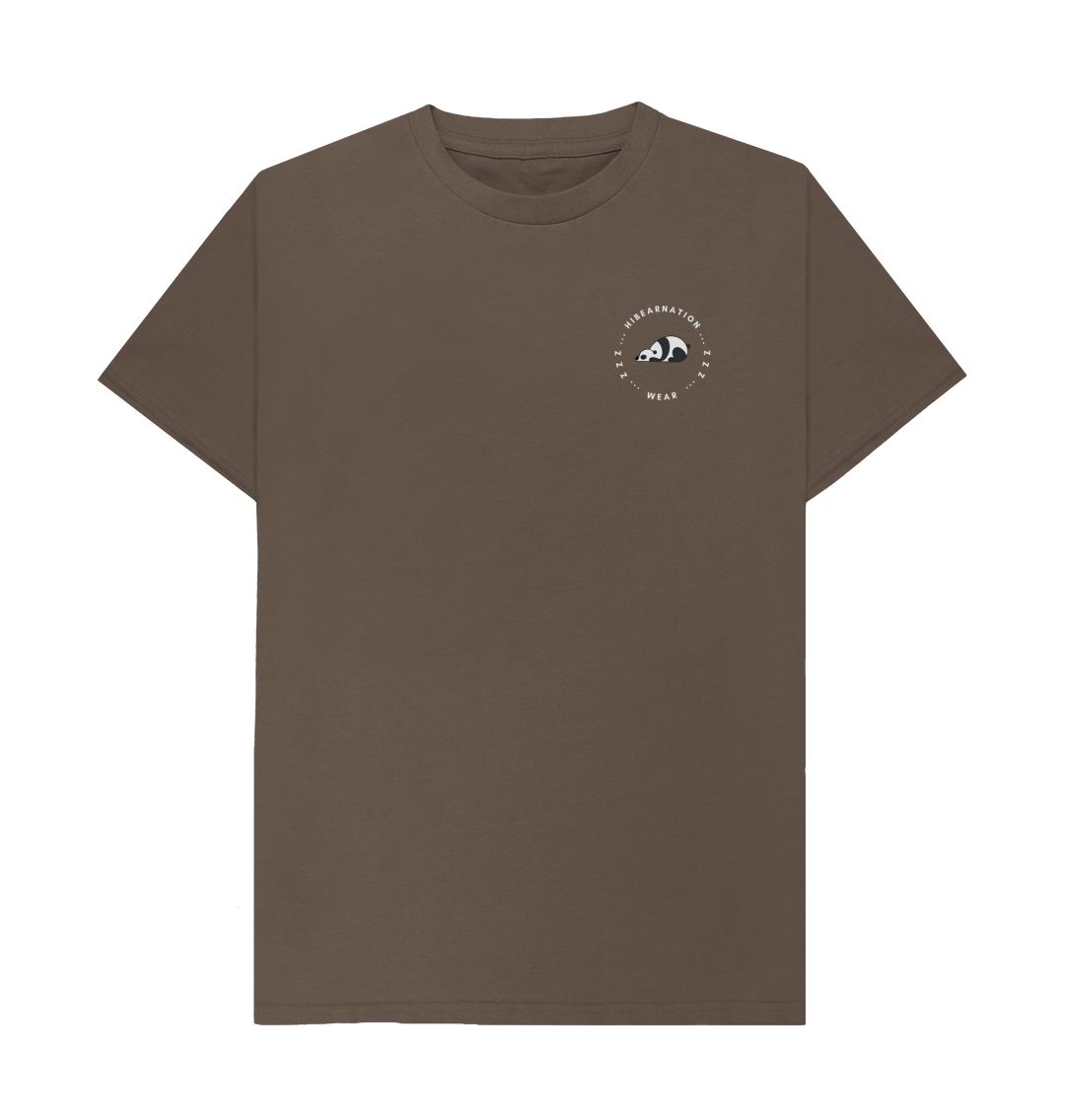 Chocolate Polar Bear No Background Unisex Light Font Shirt