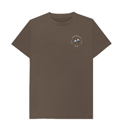 Chocolate Polar Bear No Background Unisex Light Font Shirt
