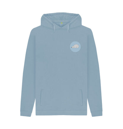 Stone Blue Polar Bear hoodie 001