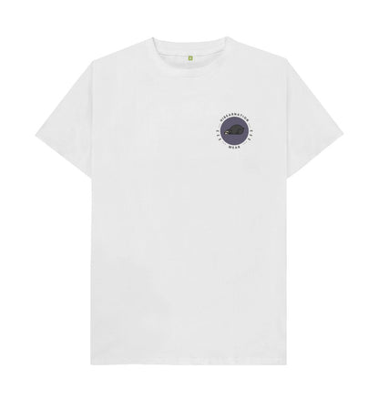 White Spectacled Basic T-Shirt DF