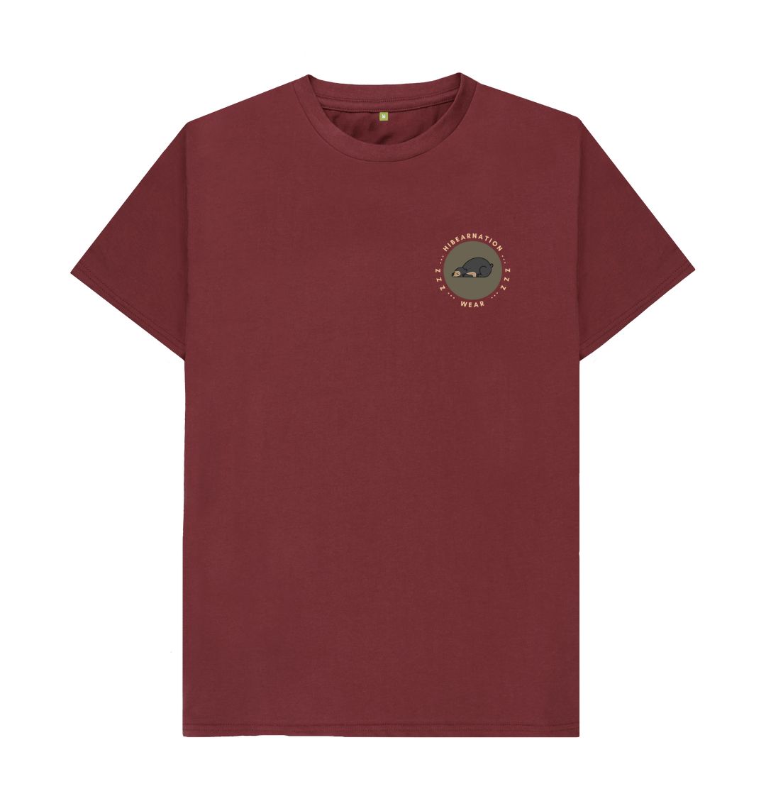 Red Wine Sun Basic T-Shirt LS