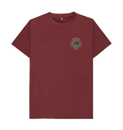 Red Wine Sun Basic T-Shirt LS